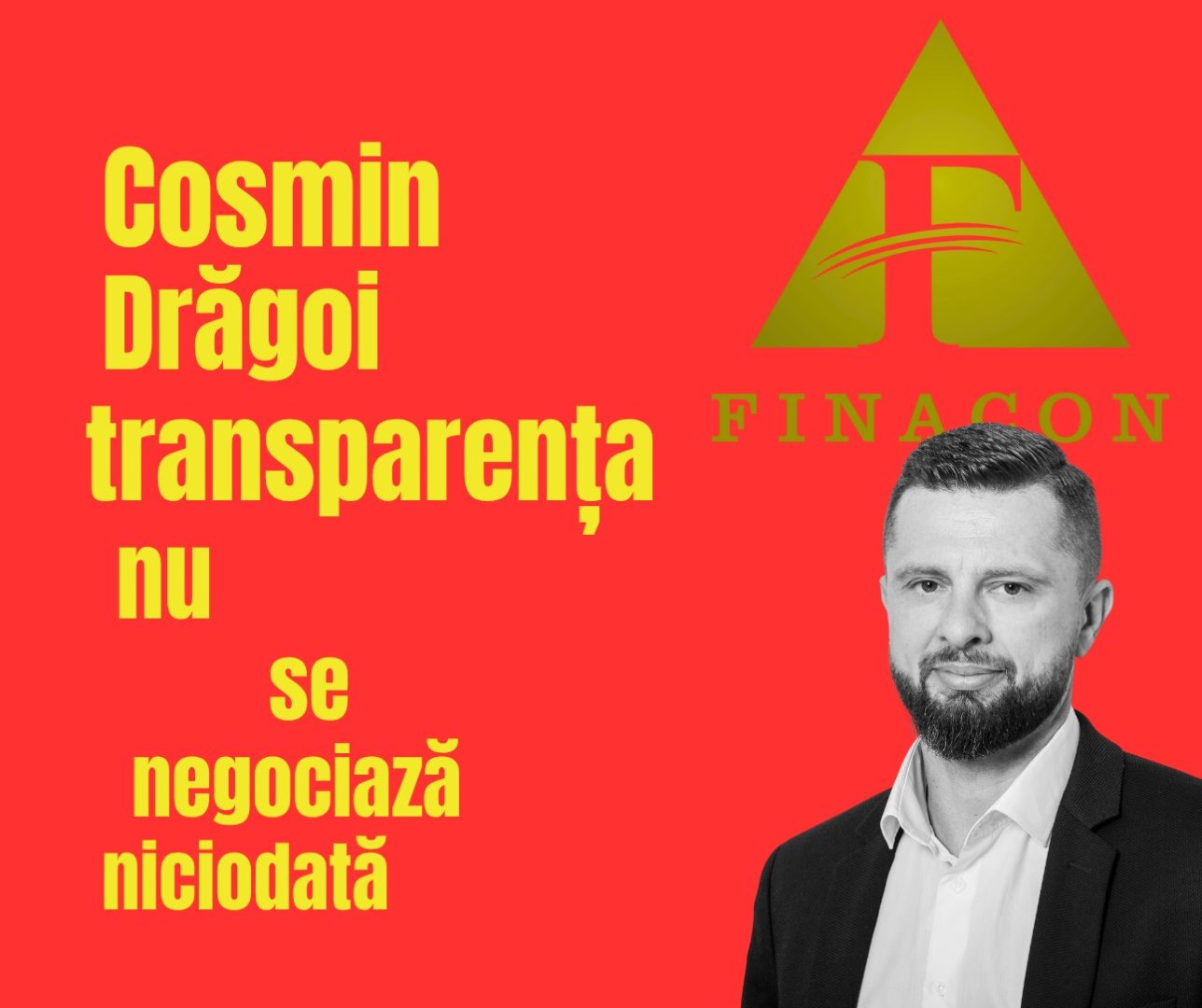 Finacon.ro: Investigarea suspiciunilor legate de compania condusă de Cosmin Drăgoi în contextul fiscalității și al Fondurilor Europene