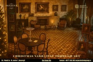 Povestea Crăciunului în anii ’30 la Eko Group Vila: o călătorie magică prin istorie și artă